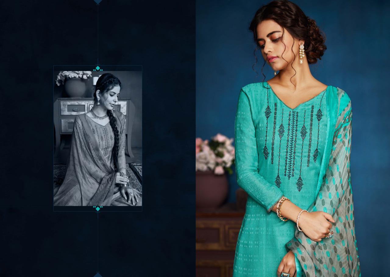 Sargam prints karnika beautifully designed pashmina Salwar suits in wholesale prices