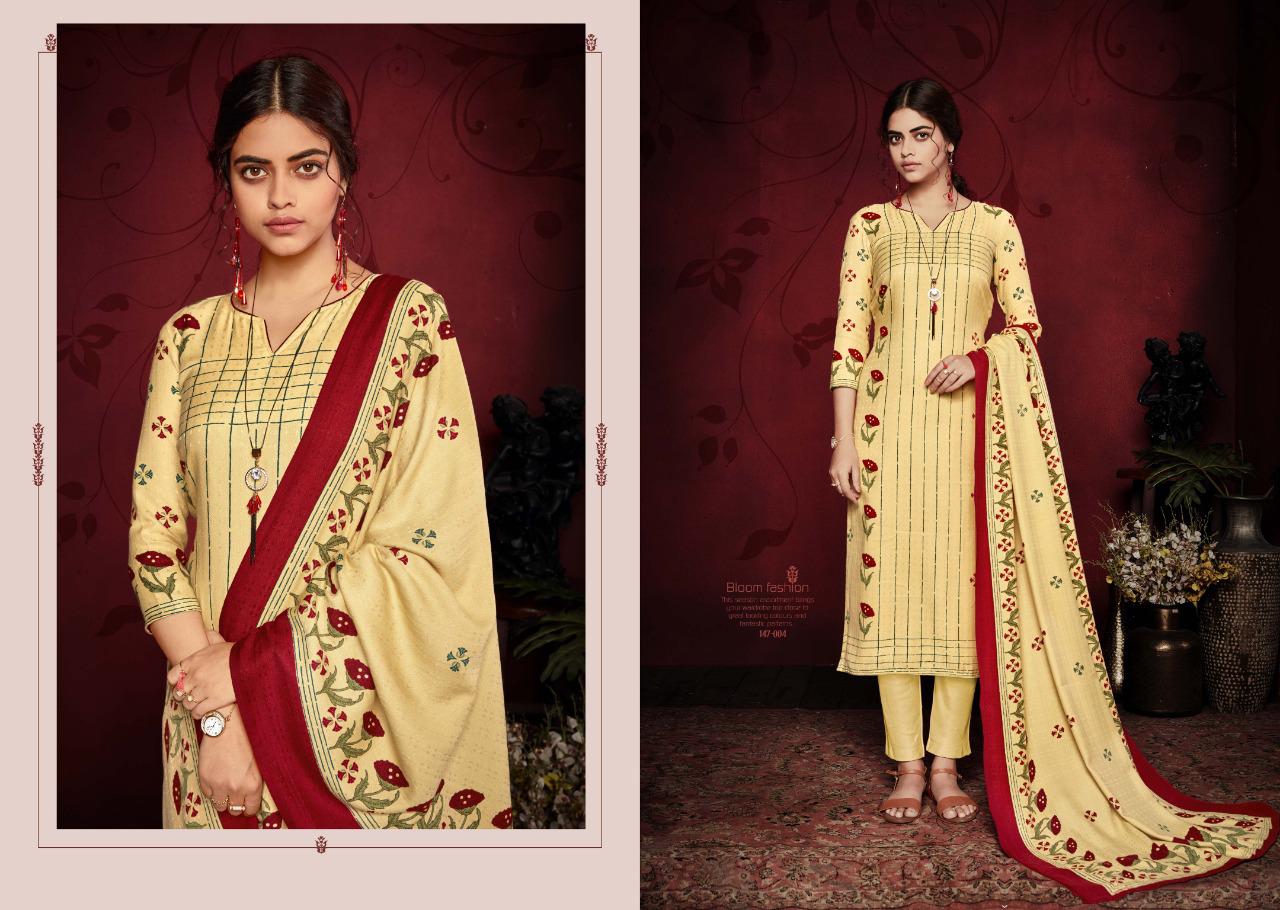 Sargam prints kashish stunning look beautifully designed pashmina dress material
