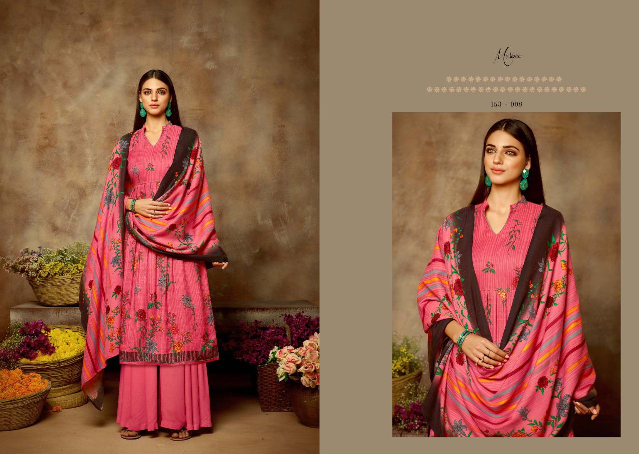 Sargam prints mishkaa stunning look beautifully designed pashmina Salwar suits