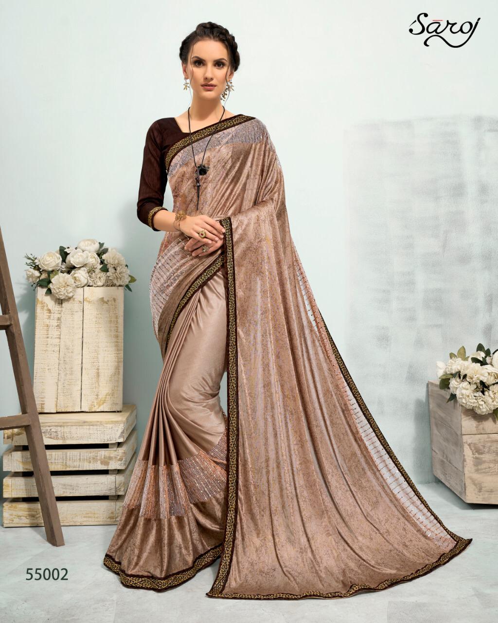 Saroj Aliya beautifully designed sarees in wholesale prices