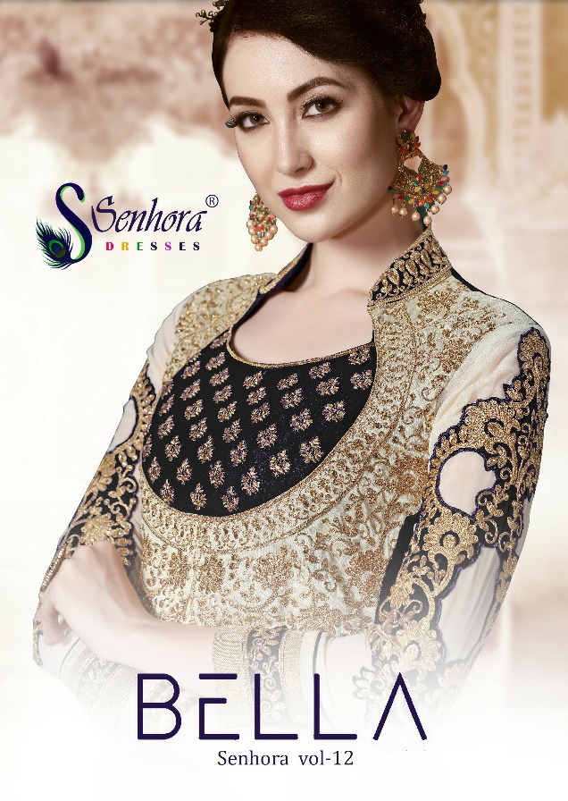 Senhora dresses Bella senhora vol-12 elegant look beautifully designed Salwar suits in factory prices