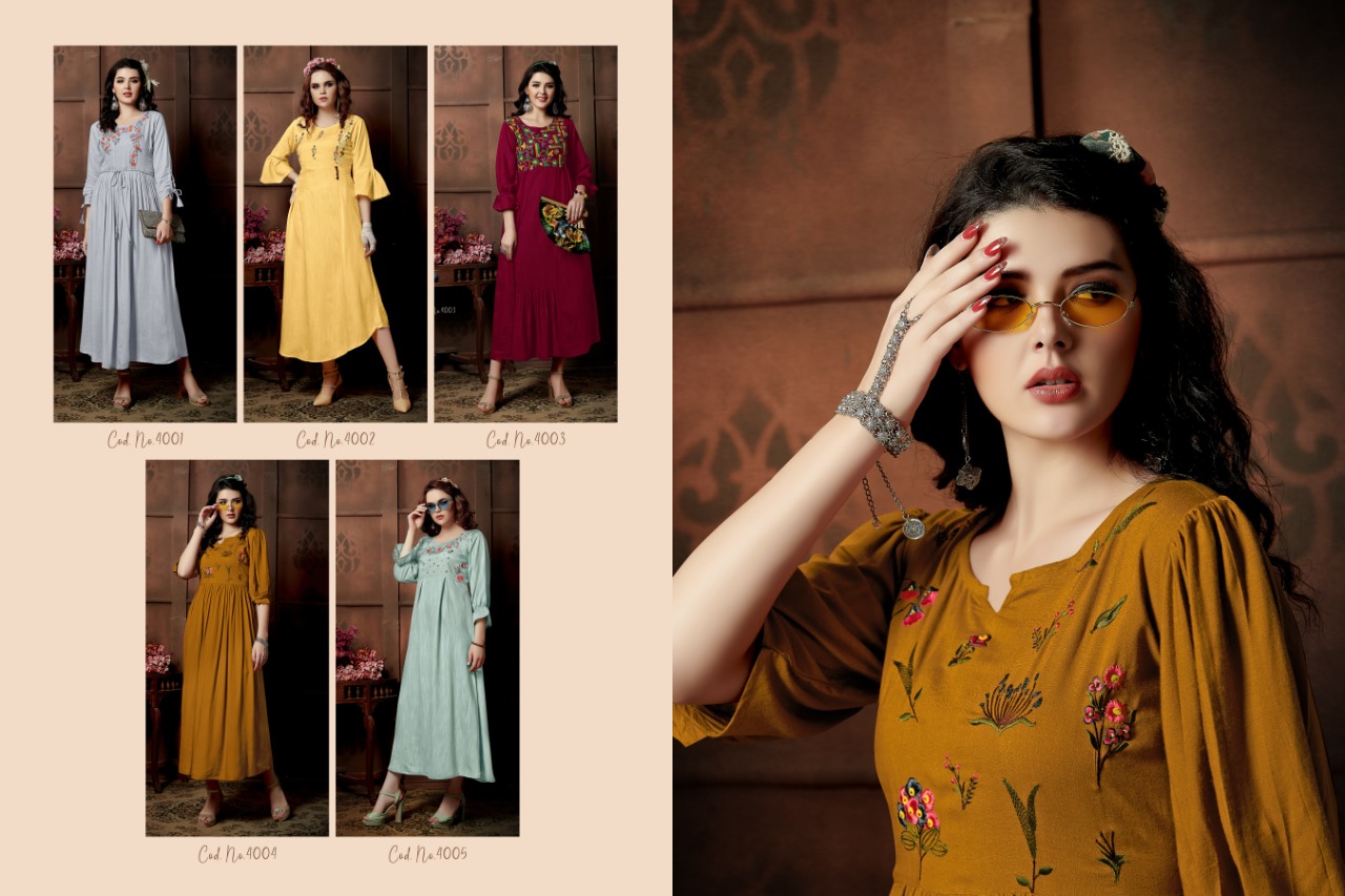 Shivasuki looks sui Dhaaga vol-4 classy catchy look Gowns in wholesale prices