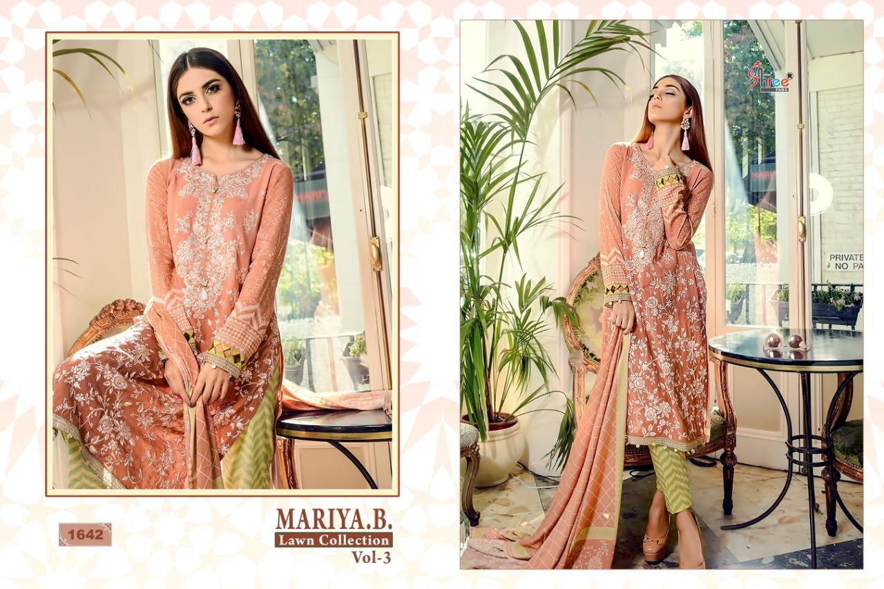 Shree Fabs Mariya B Lawn collection vol-3 Stylish and beautifully designed Salwar suits
