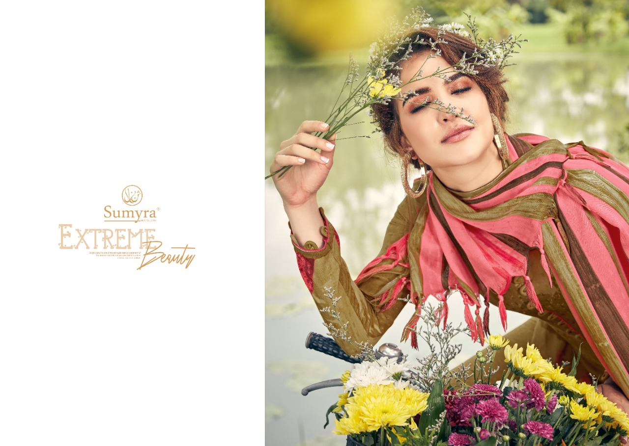 Sumrya firdoz gorgeous stylish look Salwar suits in factory rates