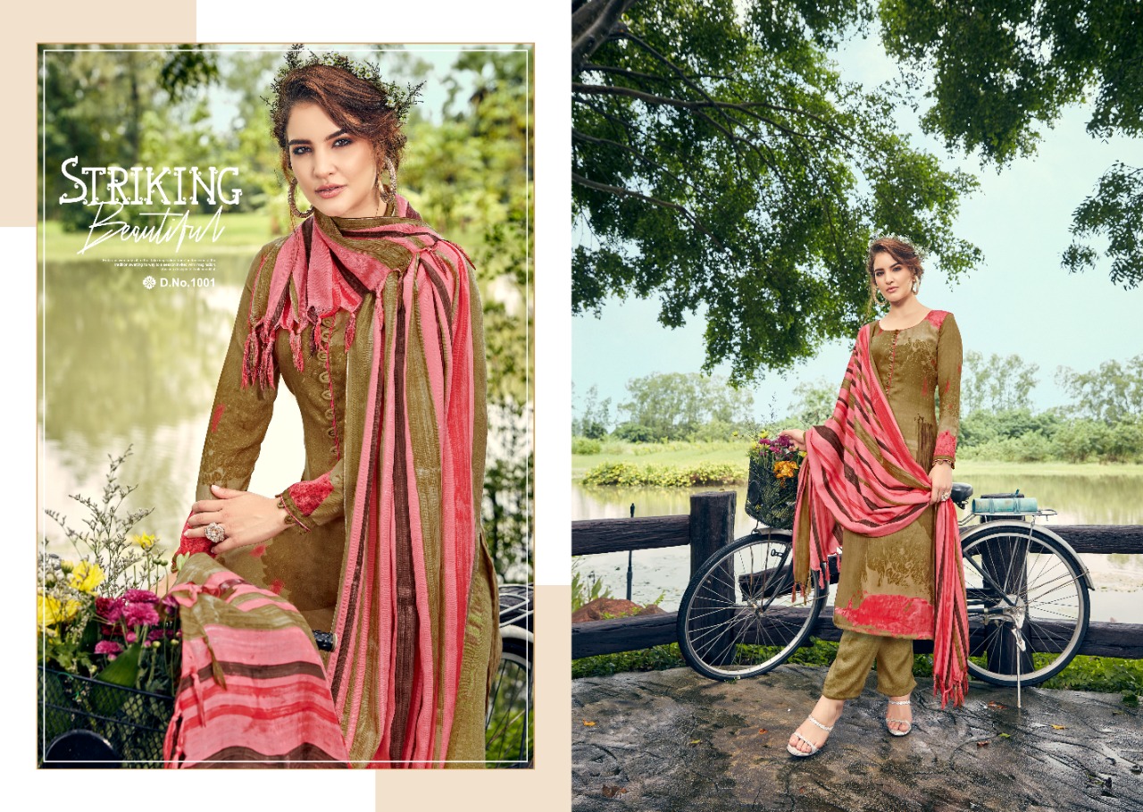 Sumrya firdoz gorgeous stylish look Salwar suits in factory rates