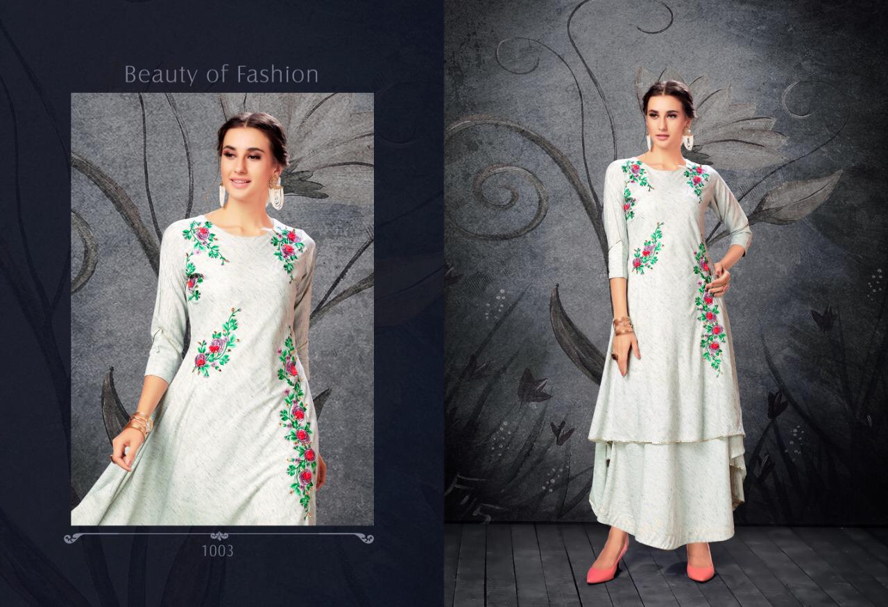 Sweety fashion Misty gorgeous stylish look Kurties in wholesale prices