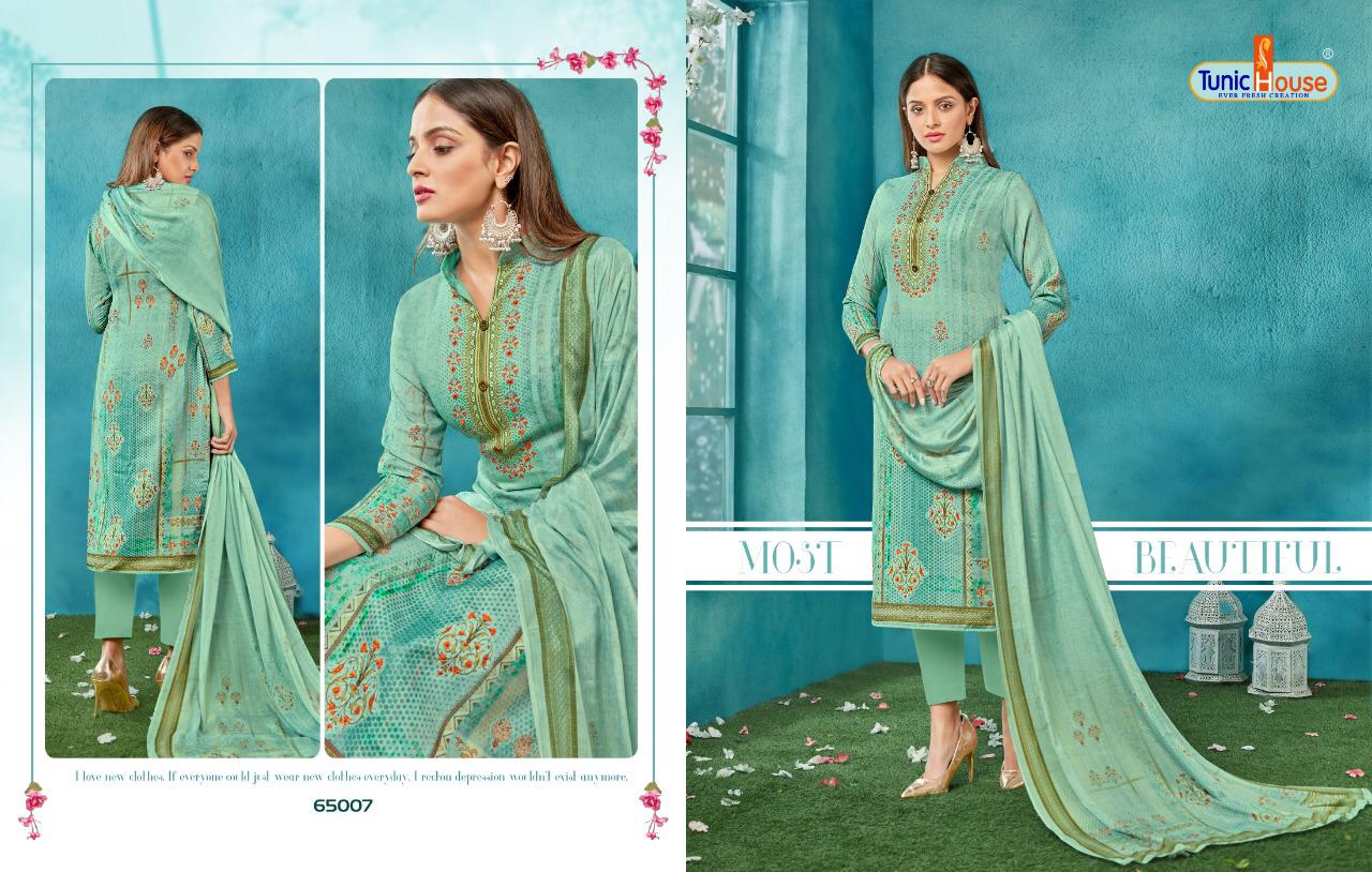 Tunic house naitee gorgeous stylish look Salwar suits in wholesale prices