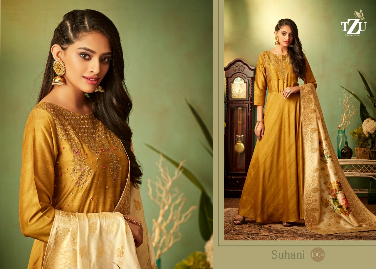 TZU life style suhani touch the feel of trendy fits Kurties in wholesale prices