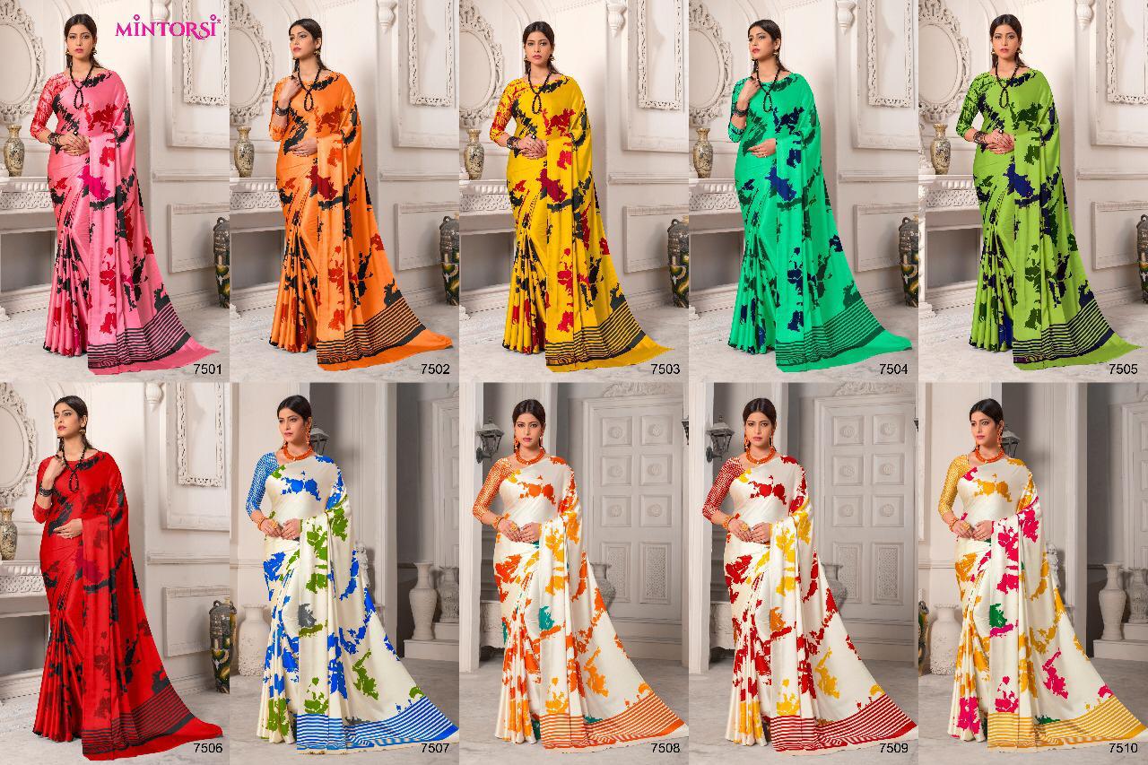 Varsiddhi heritage vol-2 7501-7510 beautifully designed elegant look sarees