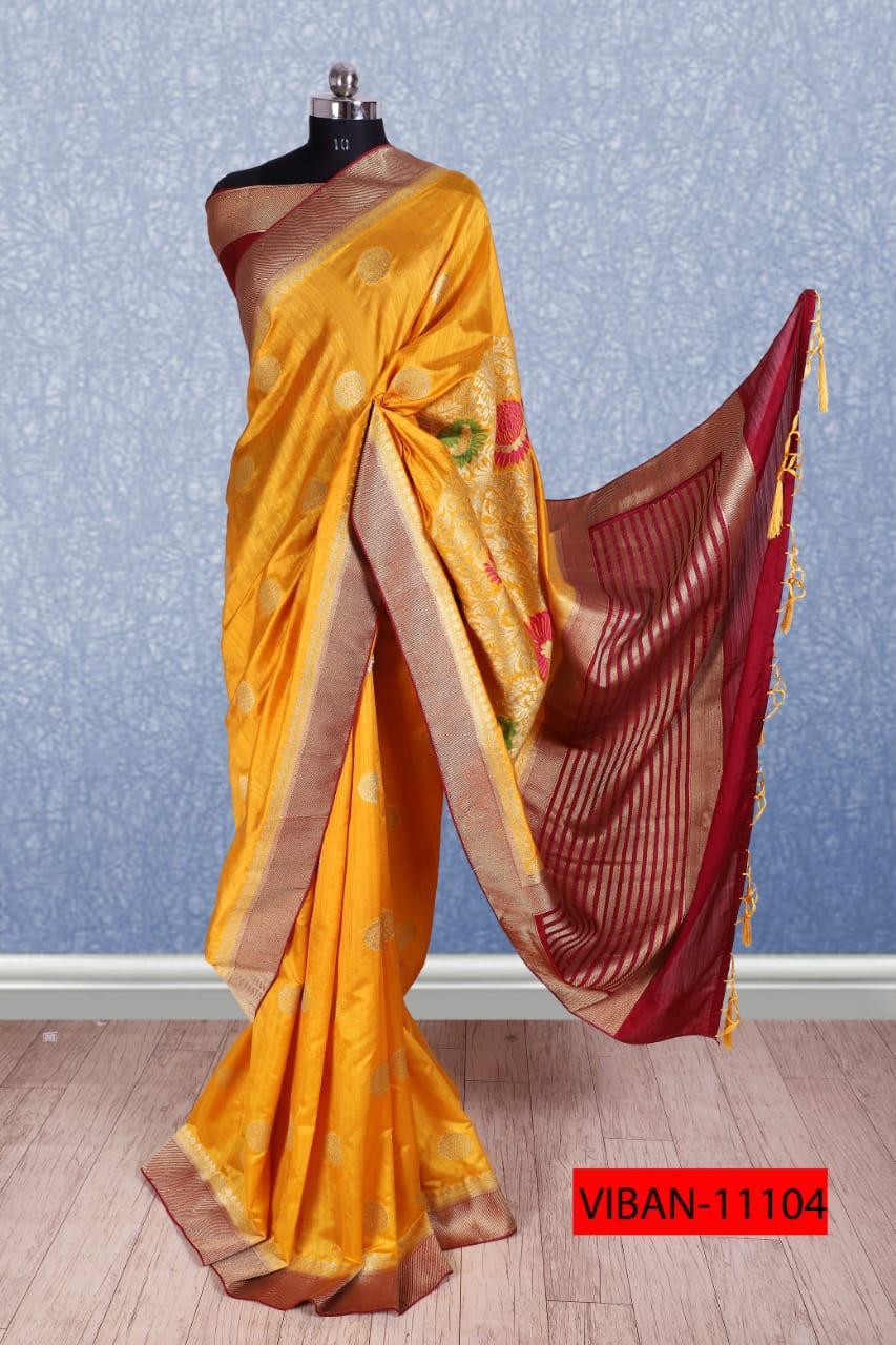 Varsiddhi Viban beautifully designed attractive look sarees