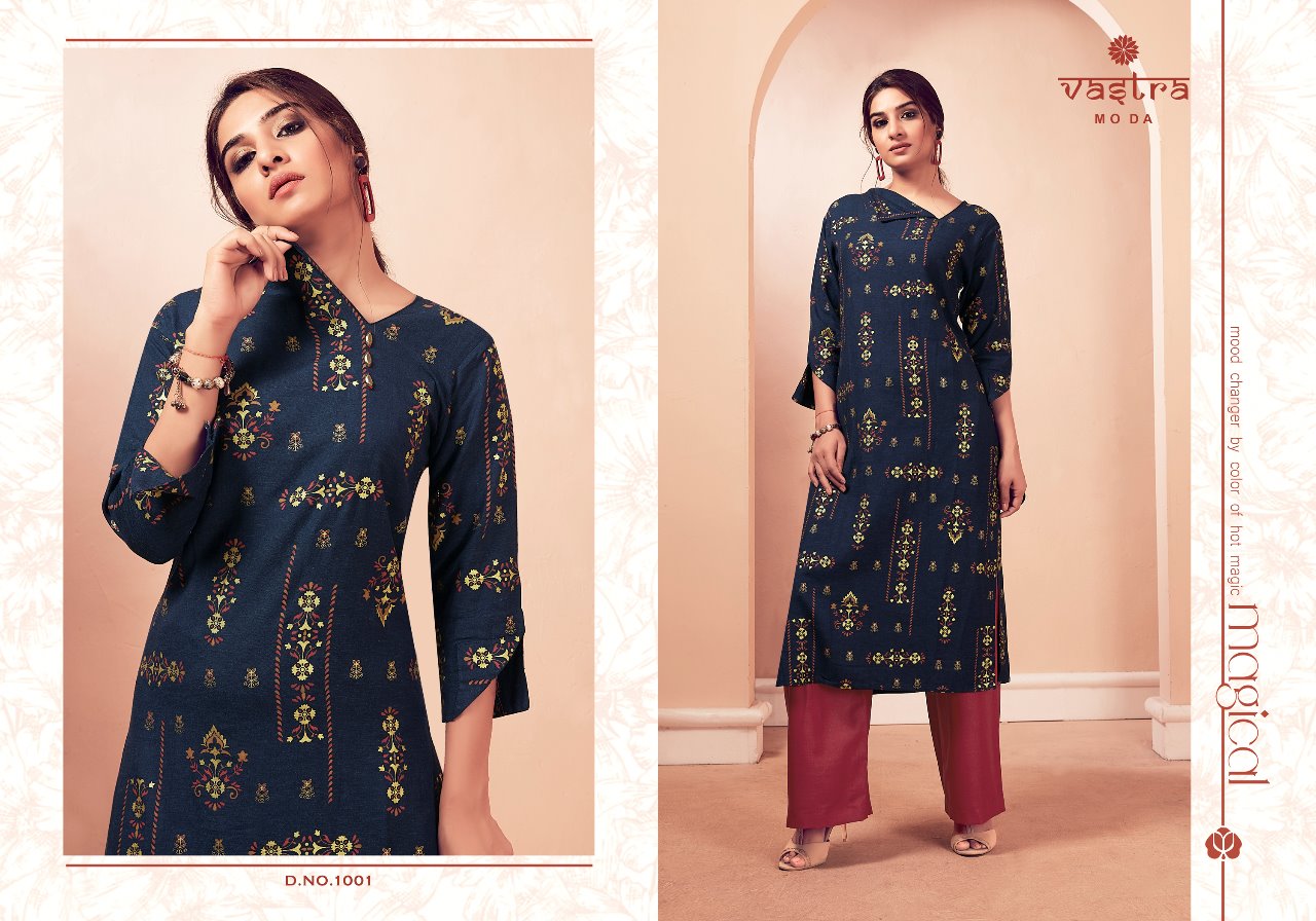 Vastra Moda heritage vol-1 classy catchy look Kurties in wholesale prices