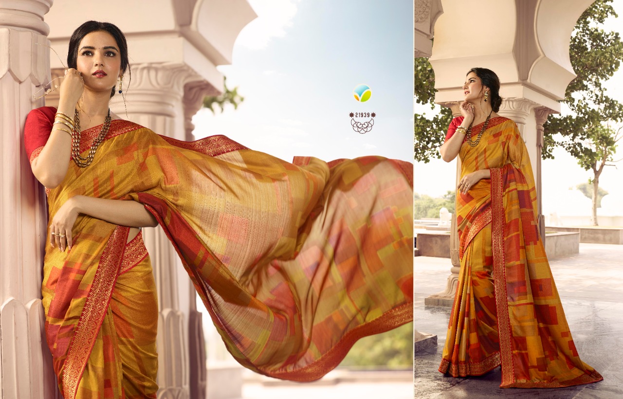 Vinay fashion star walk Vol-49 beautifully designed saree in wholesale prices