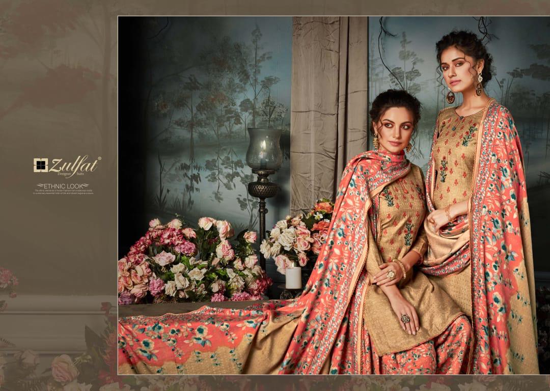 Zulfat Designer suits sohni beautiful collection of Salwar suits in wholesale prices