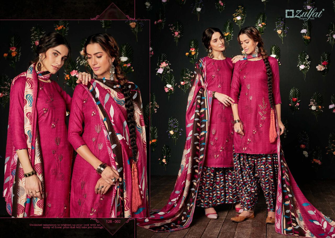 Zulfat Designer suits sohni vol-2 astonishing style beautifully designed Salwar suits in wholesale