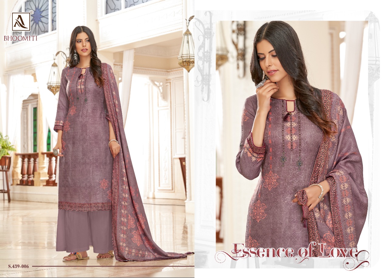 Alok Suit bhoomiti innovative style beautifully designed pashmina Salwar suits