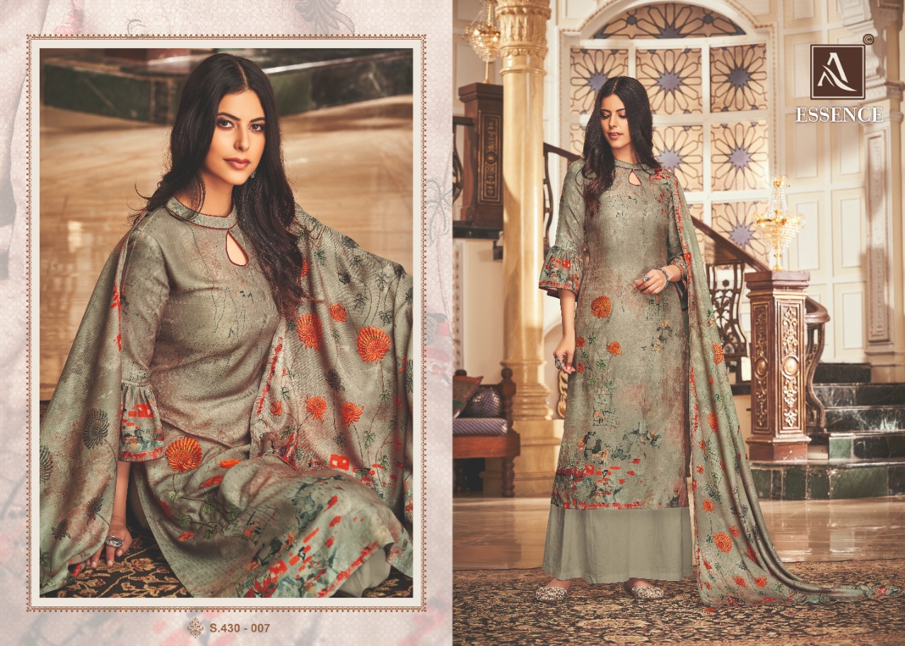 Alok Suit essence  a new and stylish classy look Salwar suits