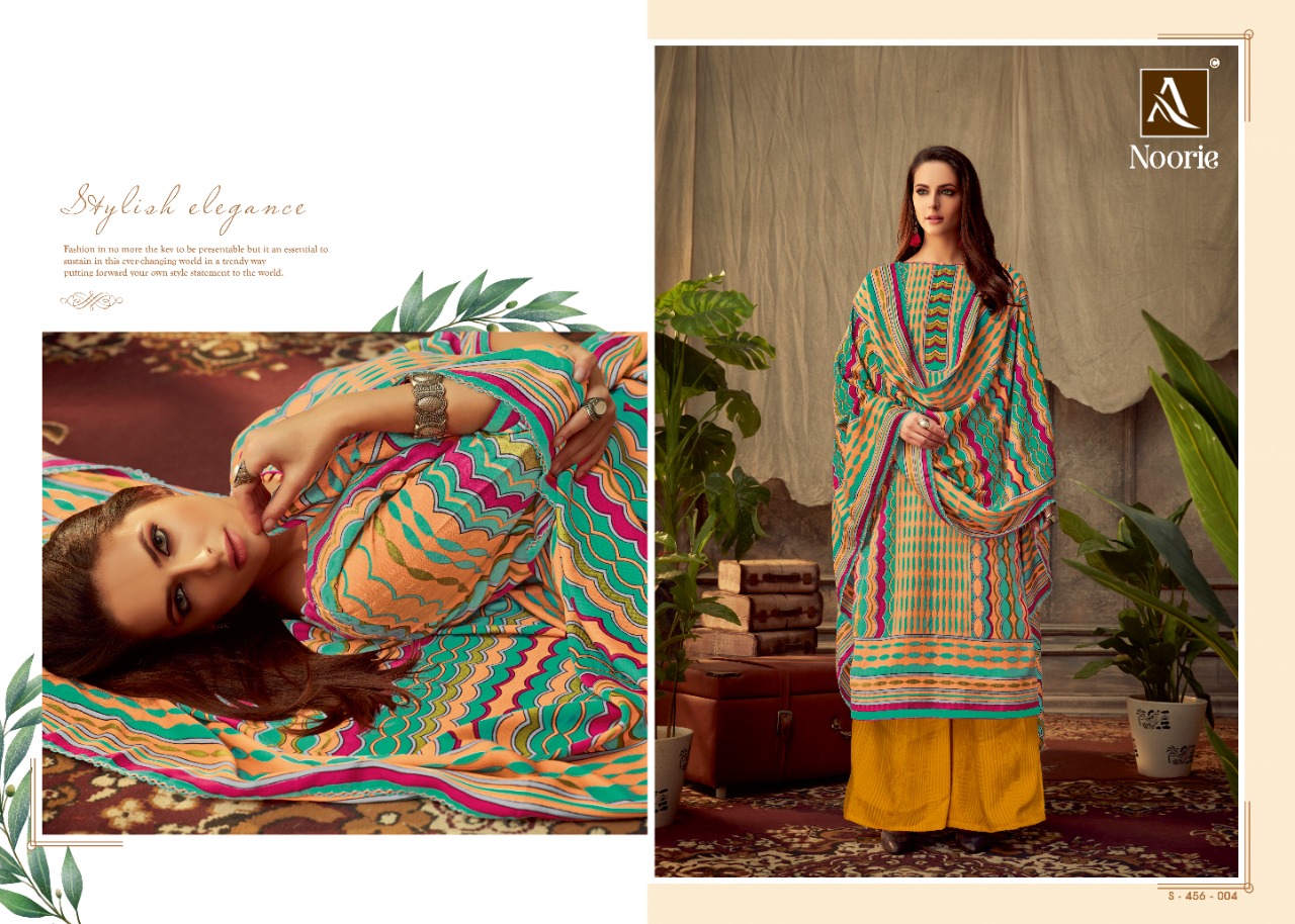 Alok Suit noorie attractive and Beautifully Designed classic trendy look Salwar suits