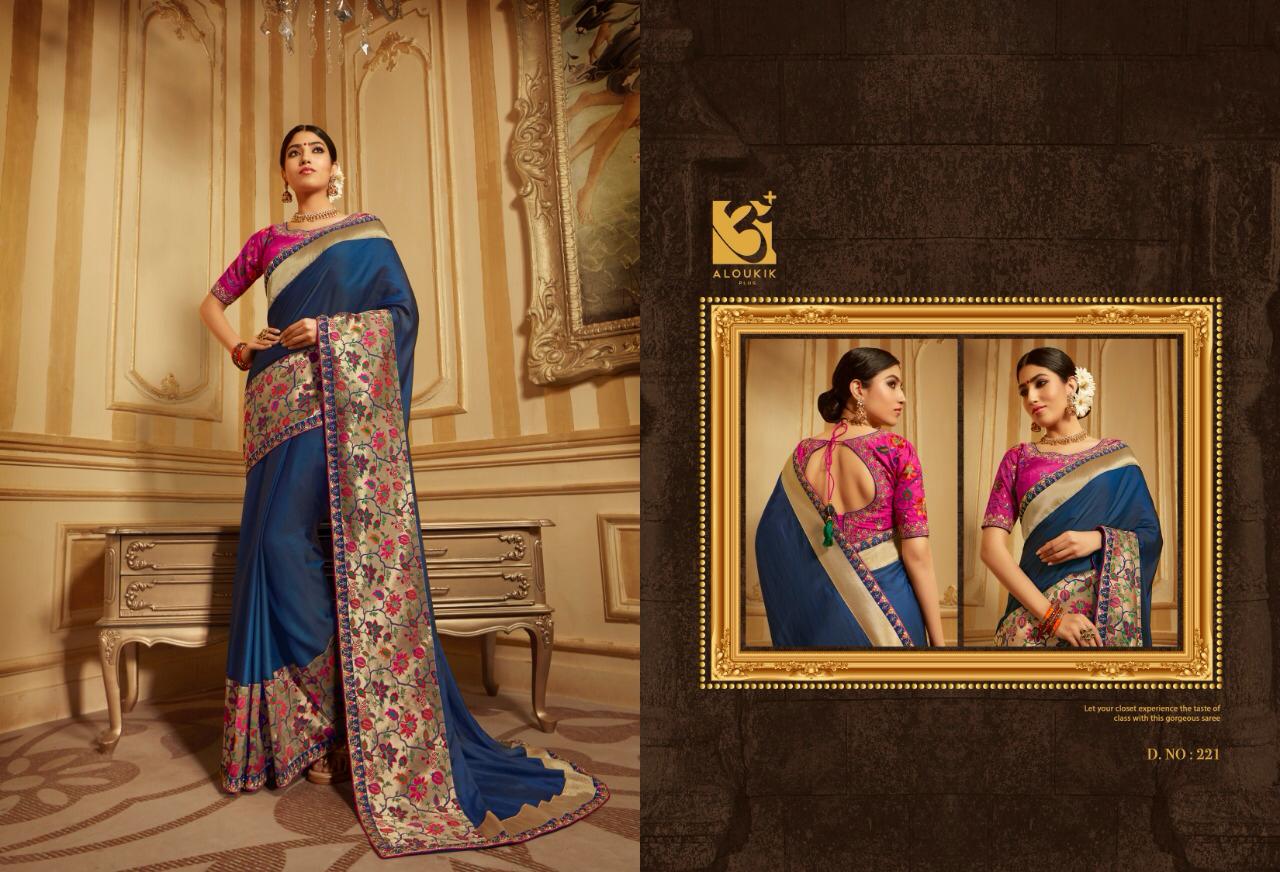 Aloukik grandiose stunning look beautifully designed sarees