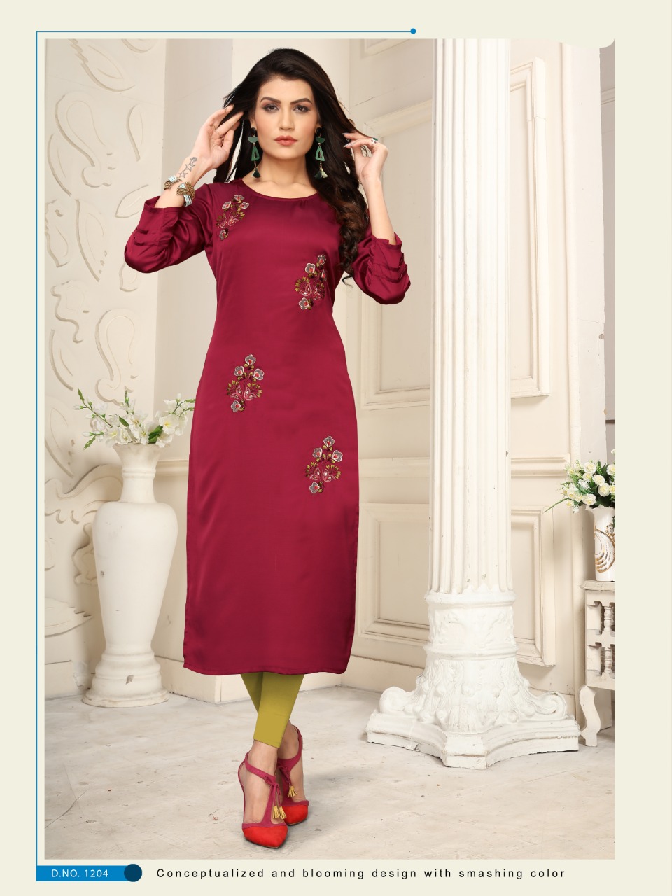 Banwery blush attractive look classic trendy fits Kurties