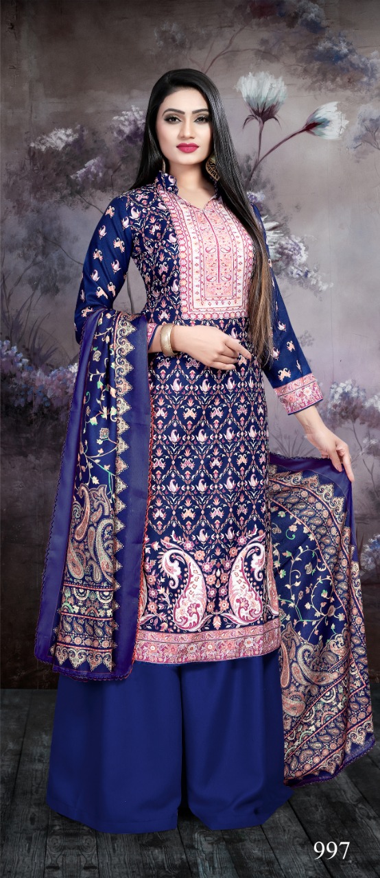 Bipson kashmiri queen vol-2 stunning look Salwar suits