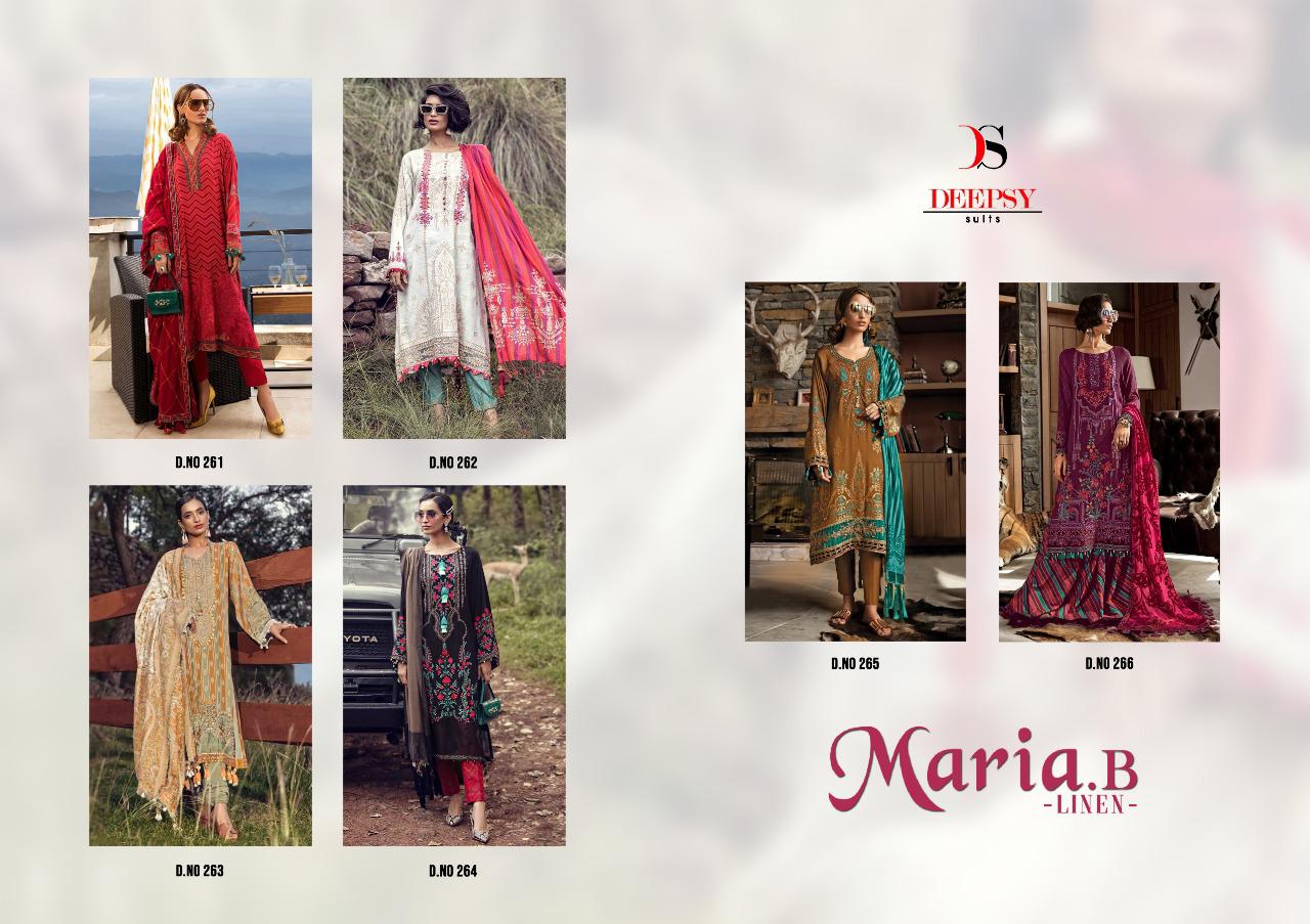 Deepsy suit Maria b linen stunning look beautifully designed Salwar suits