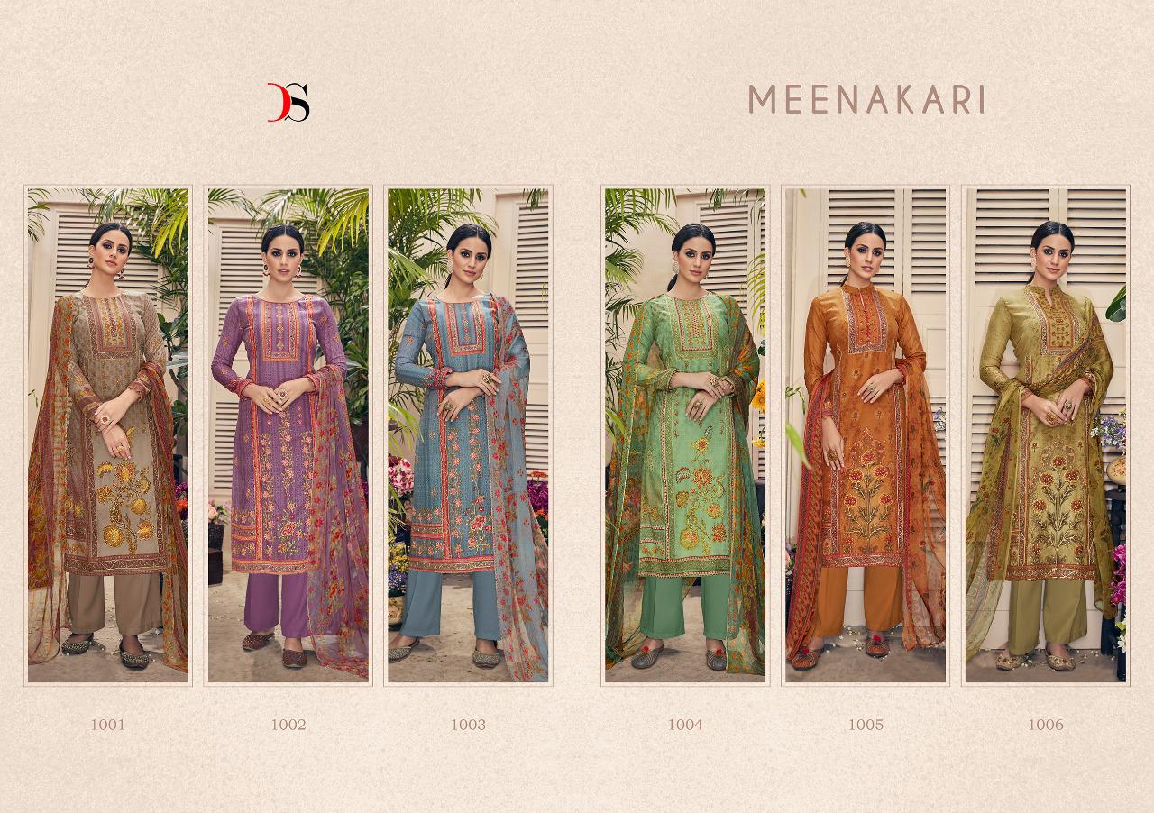 Deepsy suits meenakari pure pashmina printed salwar kameez supplier