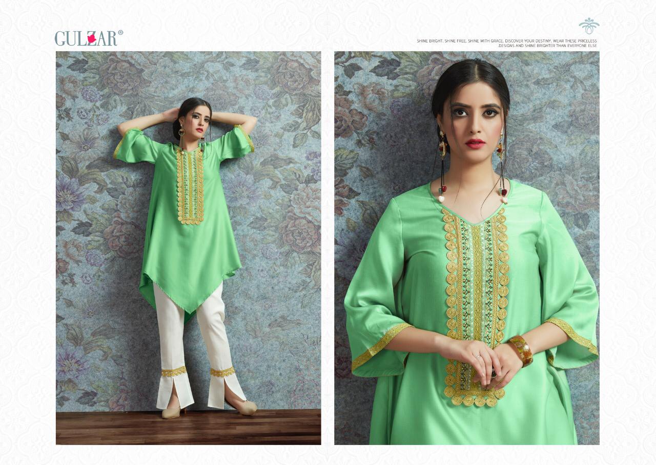 Gulzar g-Lite attractive look beautifully designed Salwar suits