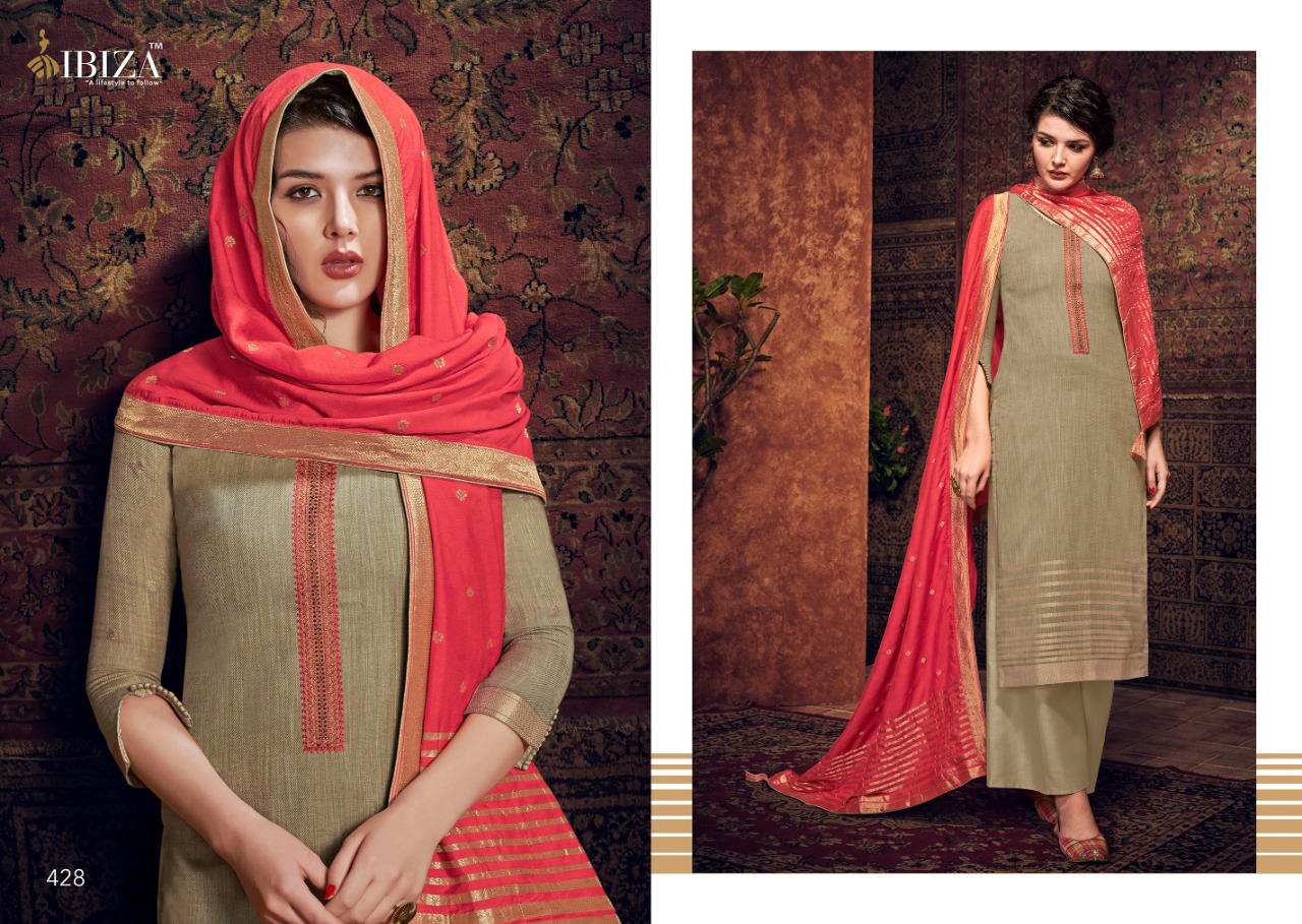 Ibiza silkoria a new and designed well simple and cute Salwar suits
