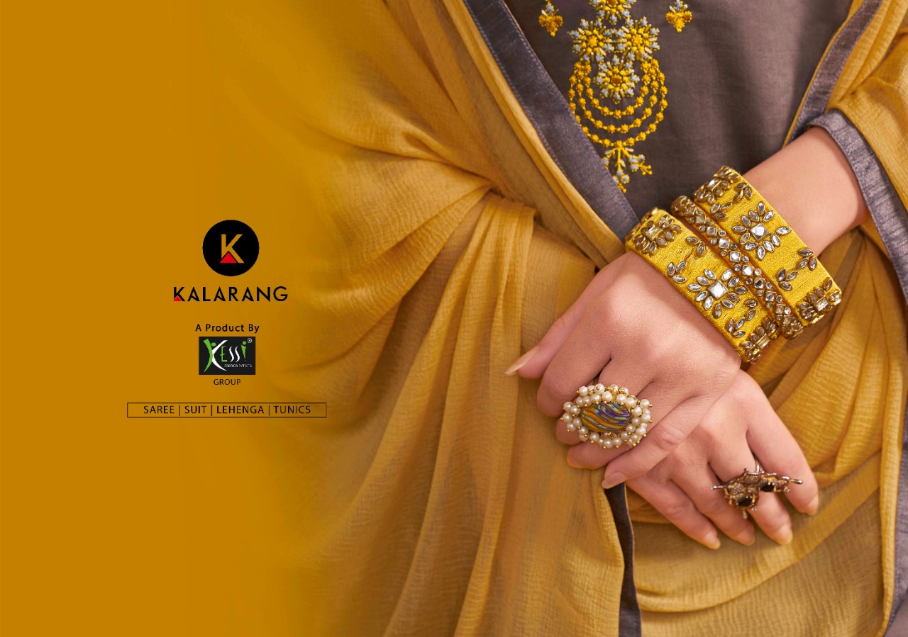 Kalarang blossom vol-9 gorgeous stylish Salwar suits