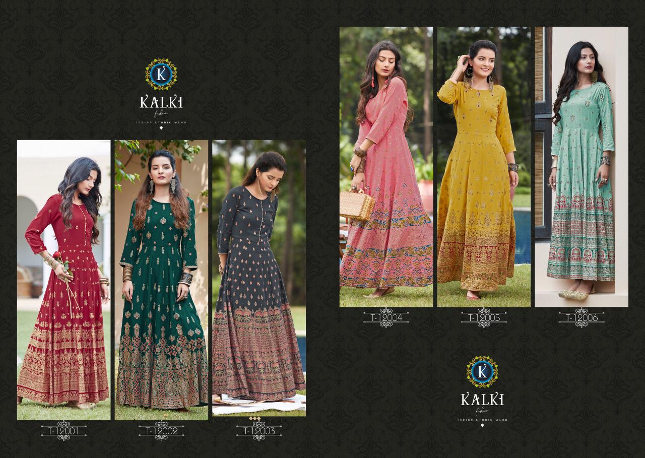 Kalki fashion Womaniya classic trendy look beautifully designed Kurties