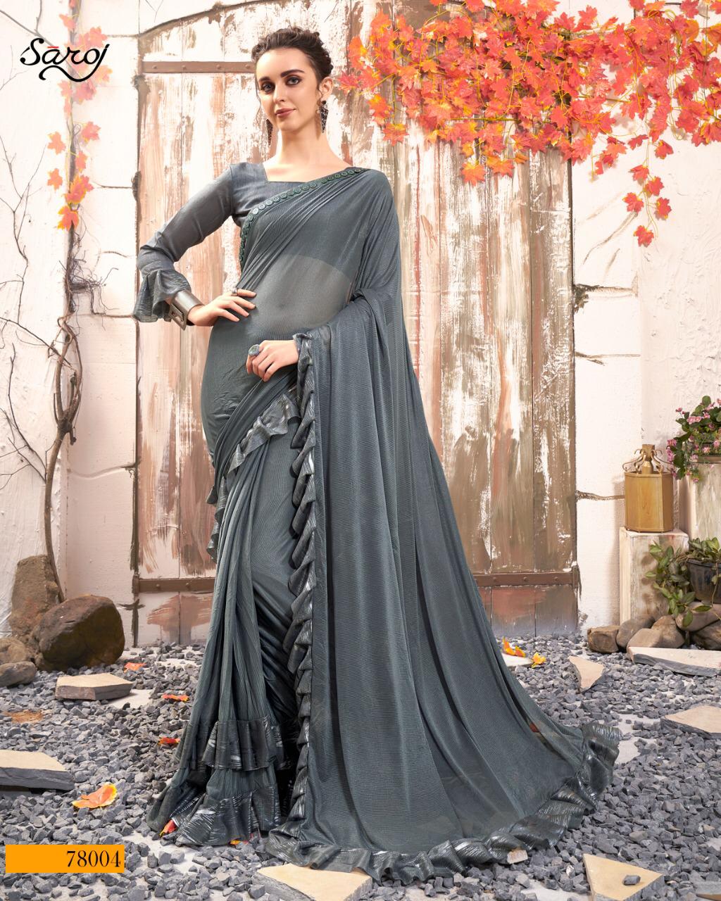 Saroj sandalwood vol-2 astonishing style beautifully designed sarees