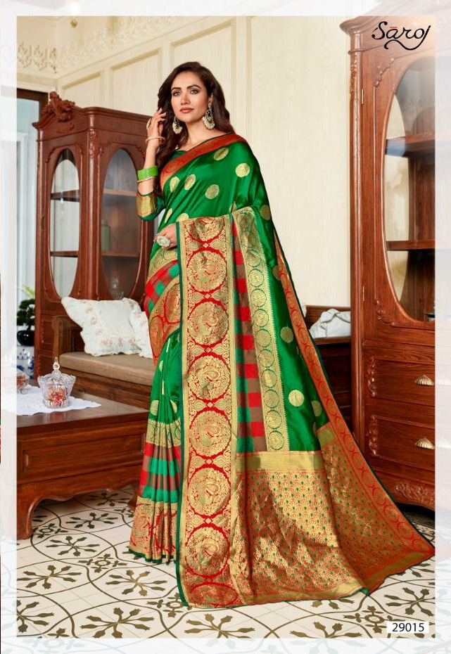 Saroj shivanjali vol-3 astonishing look beautifully designed Stylish sarees