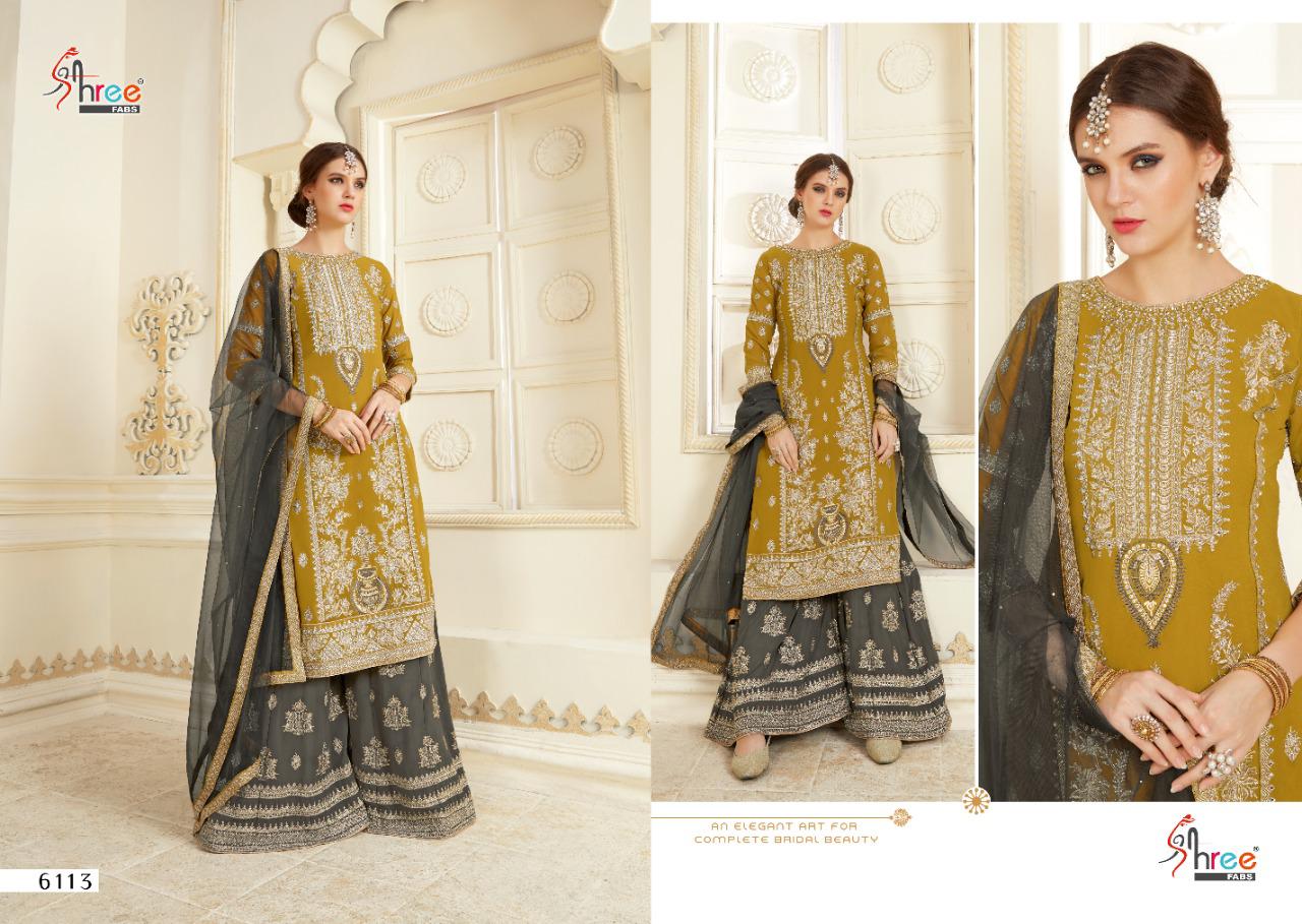 Shree Fabs Shehnai bridal collection Vol-22 gorgeous stylish look Salwar suits