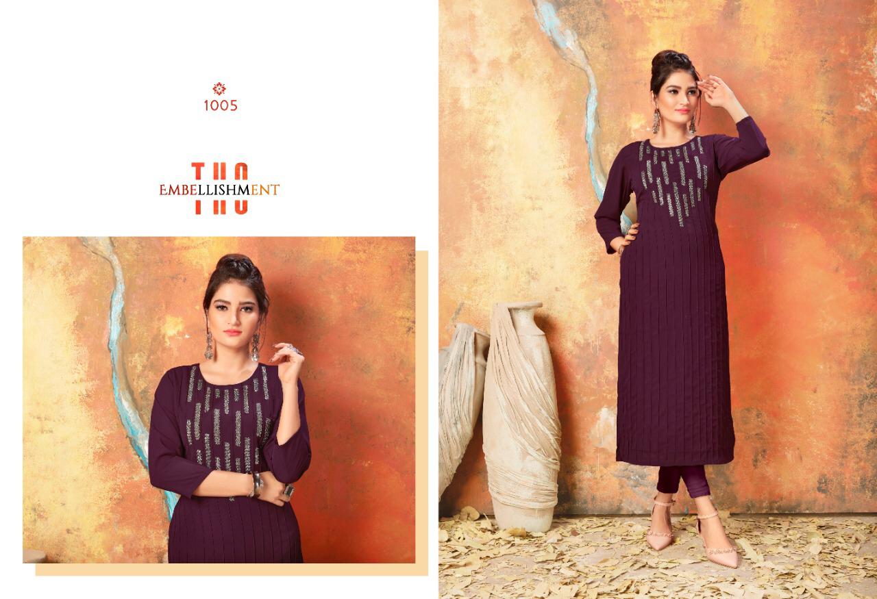 Sweety fashion square attractive look Beautifully Designed classic trendy Kurties