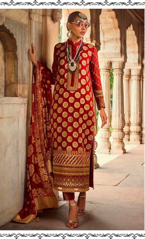 Ramsha R-111-112 elagant gorgeous stylish look beautifull Designed Salwar suits