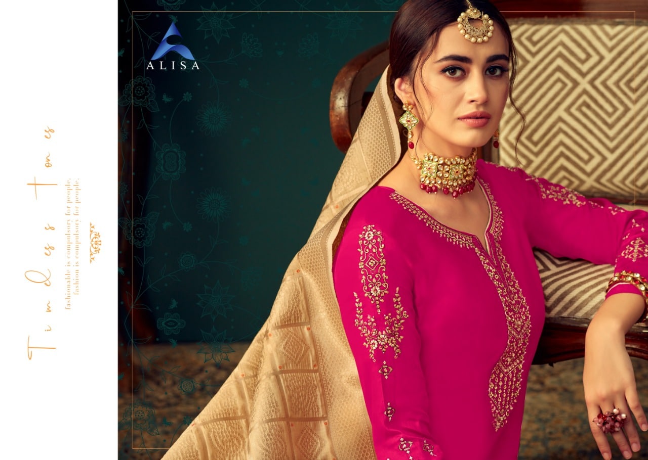 Alisa gulbanaras a new and Stylish Amazing Look Salwar suits