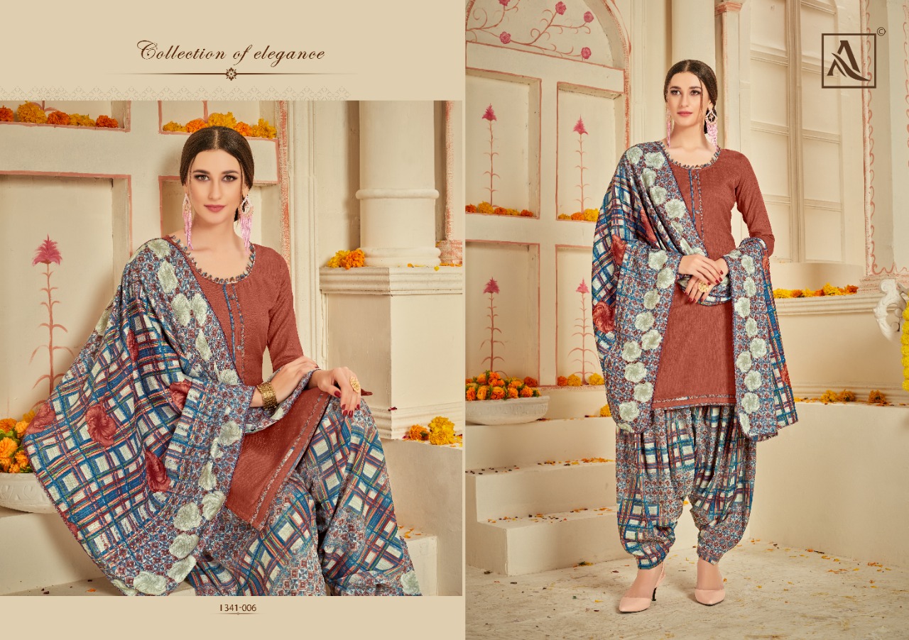 Alok Suit Naaz e patiyala innovative style beautifully designed attractive look Salwar suits