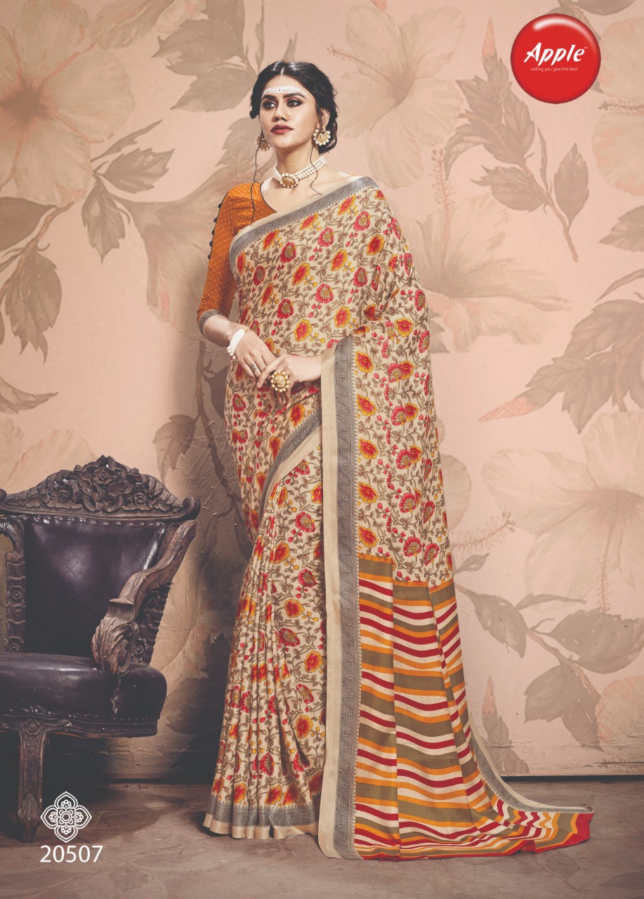 Apple kashmiri vol-10 innovative style attractive look Sarees in factory rates