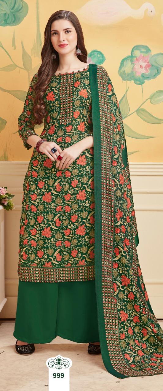 Bipson kashmiri queen vol-3 astonishing style beautifully designed Salwar suits
