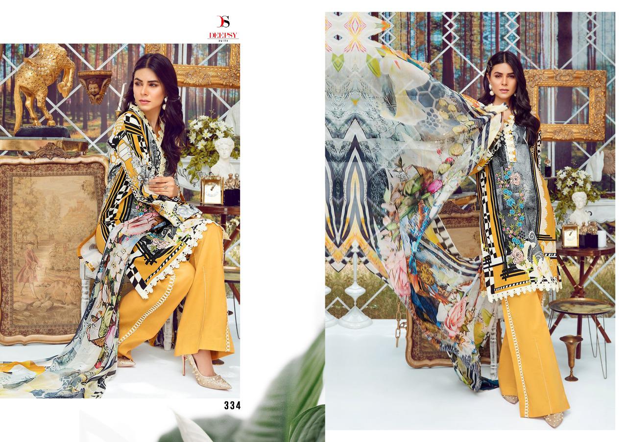 Deepsy suits firdous vol-4 elagant look Stylish Designed chiffon Dupatta Salwar suits