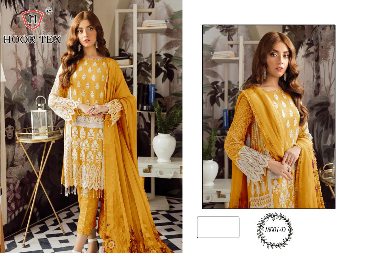Hoor tex Aynoor color gold vol-2 Stunning and Attractive look Salwar suits