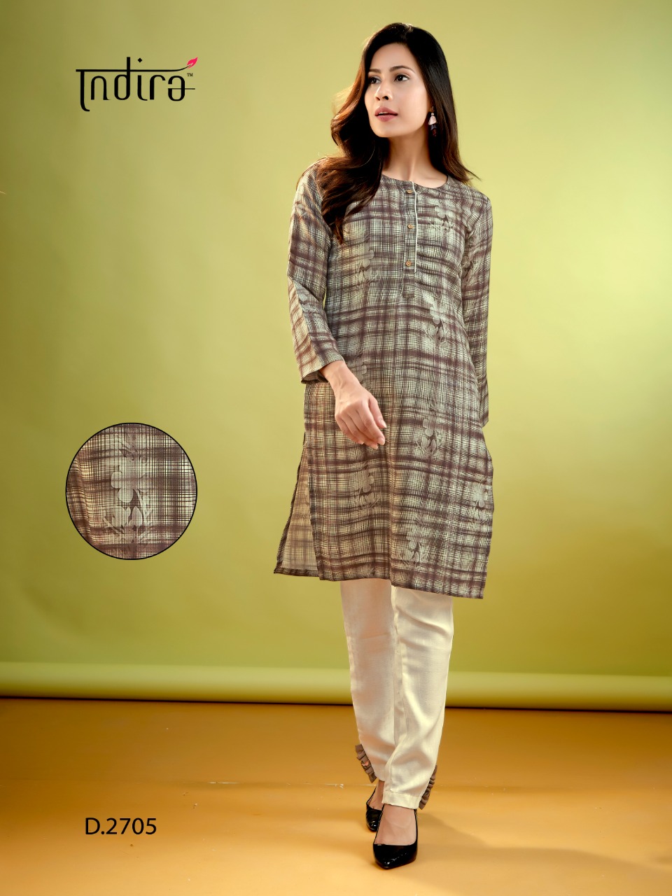 Indira Sharad classy catchy look Kurties in wholesale