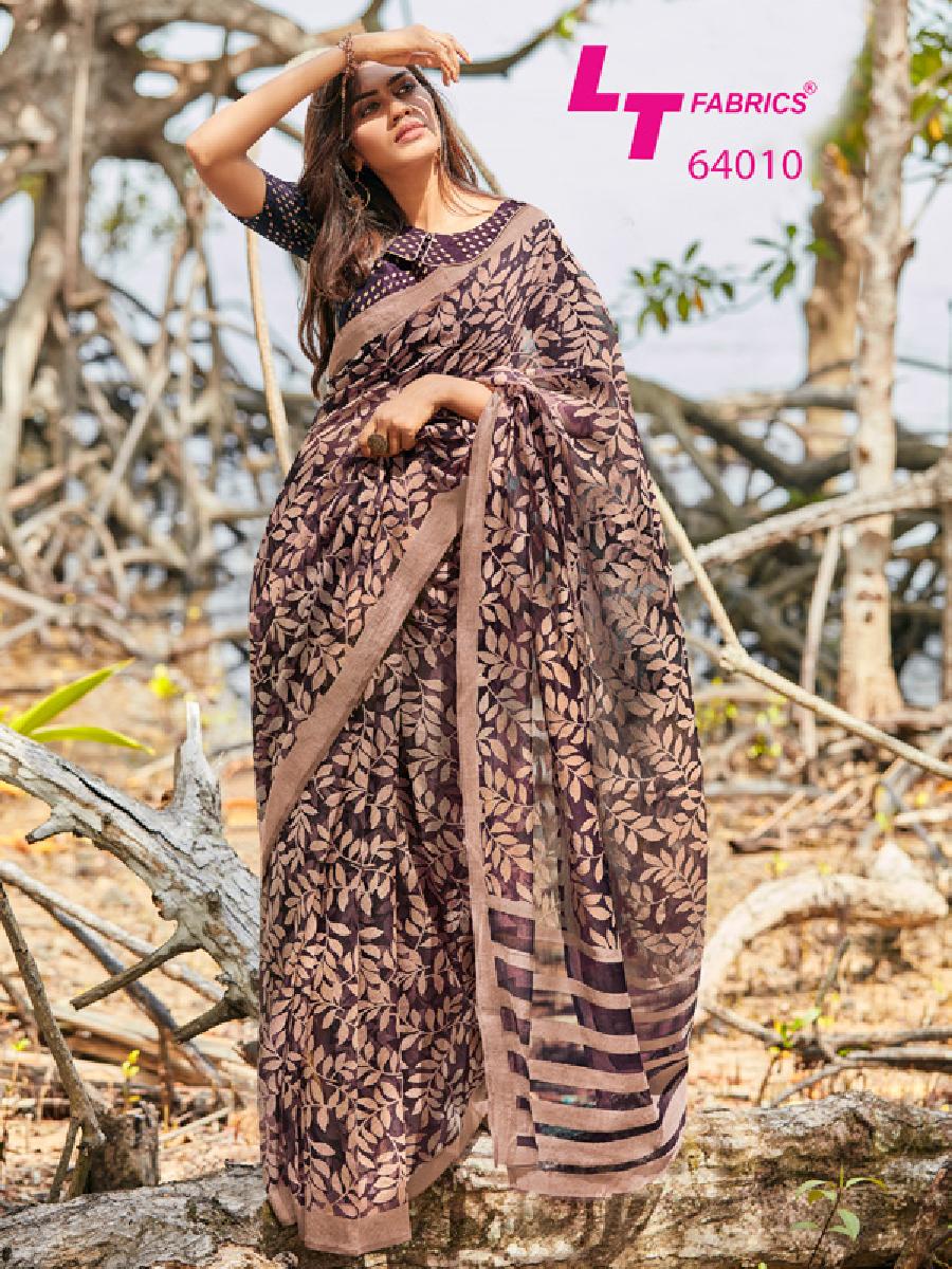 LT fabrics ishira astonishing style attractive look colorful sarees
