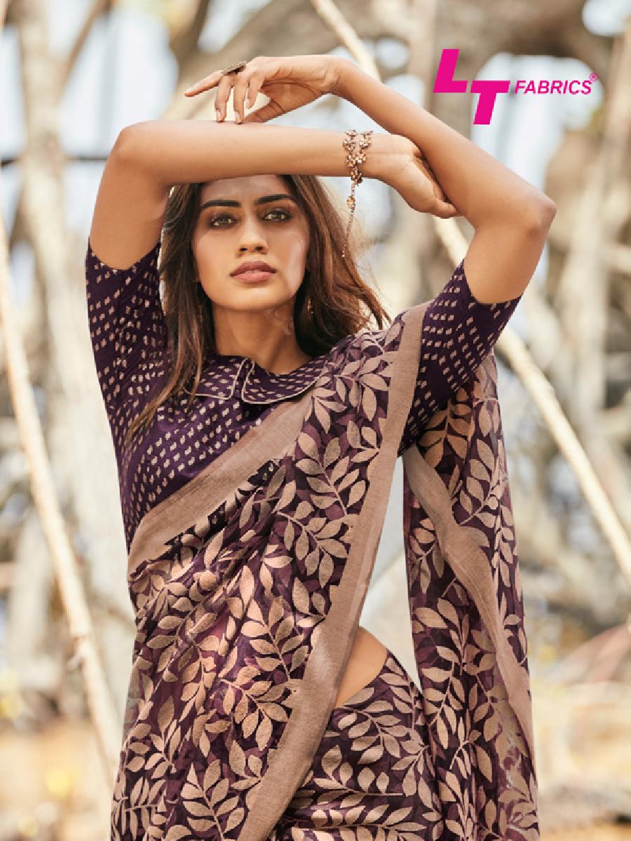 LT fabrics ishira astonishing style attractive look colorful sarees