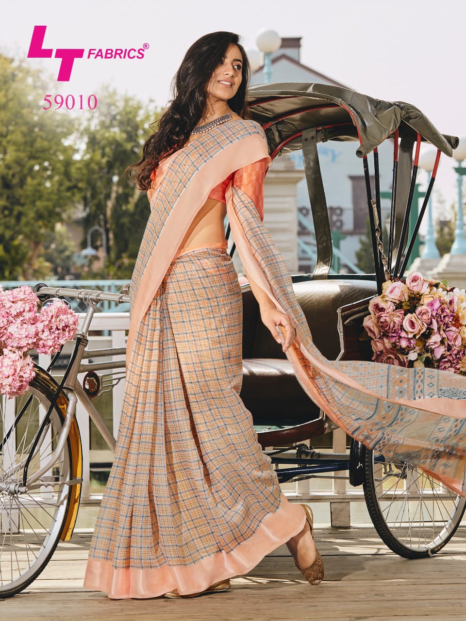 LT fashion belliza innovative style attractive look colorful Designed Sarees