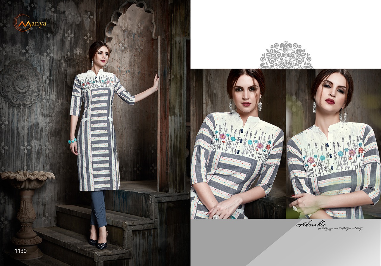 Mansi fashion Zoya innovative style beautifully designed Kurties