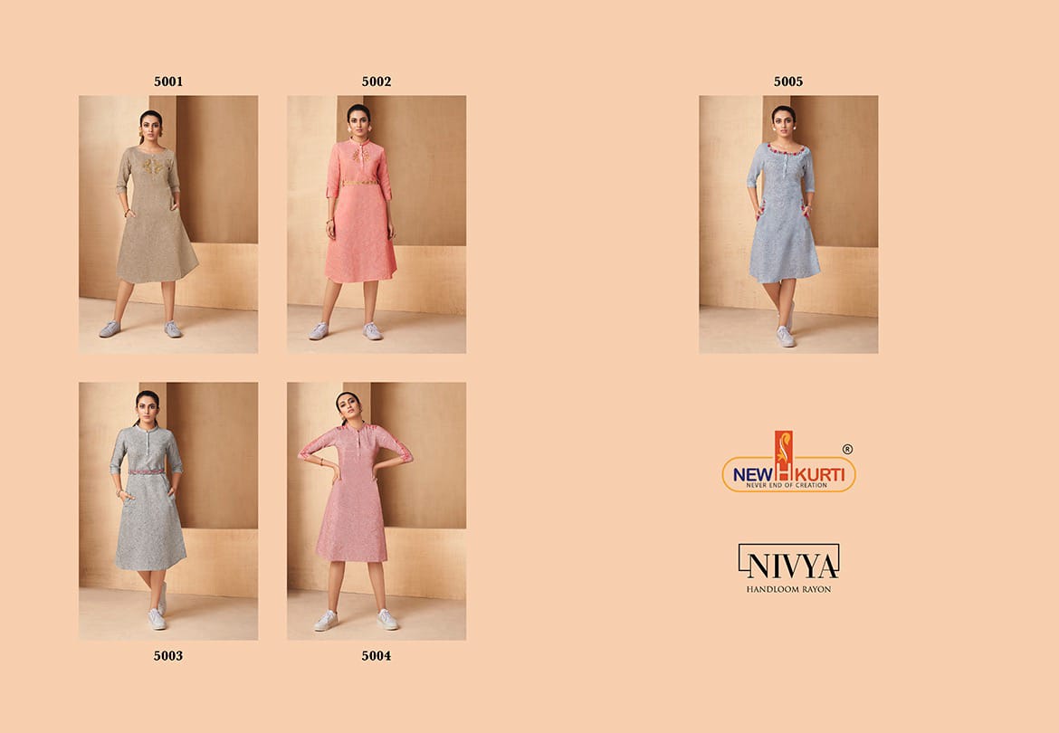 Neha Fashion nivya classic trendy look attractive Kurties