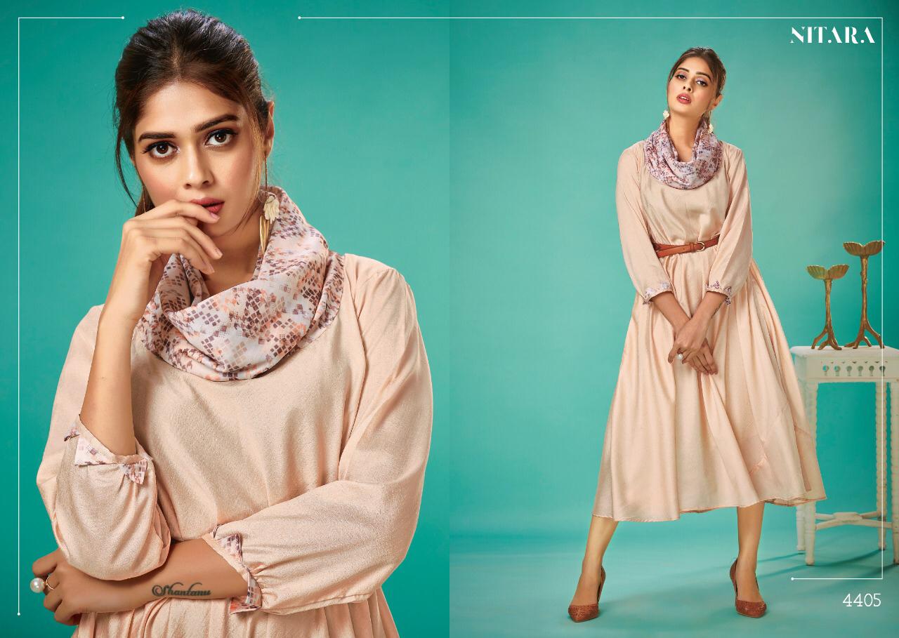 Nitara essenza a new and classy catchy look trendy fits Kurties