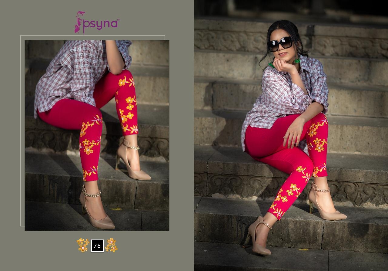 Psyna printed leggings astonishing style beautifully Designed classic trendy Fits leggings
