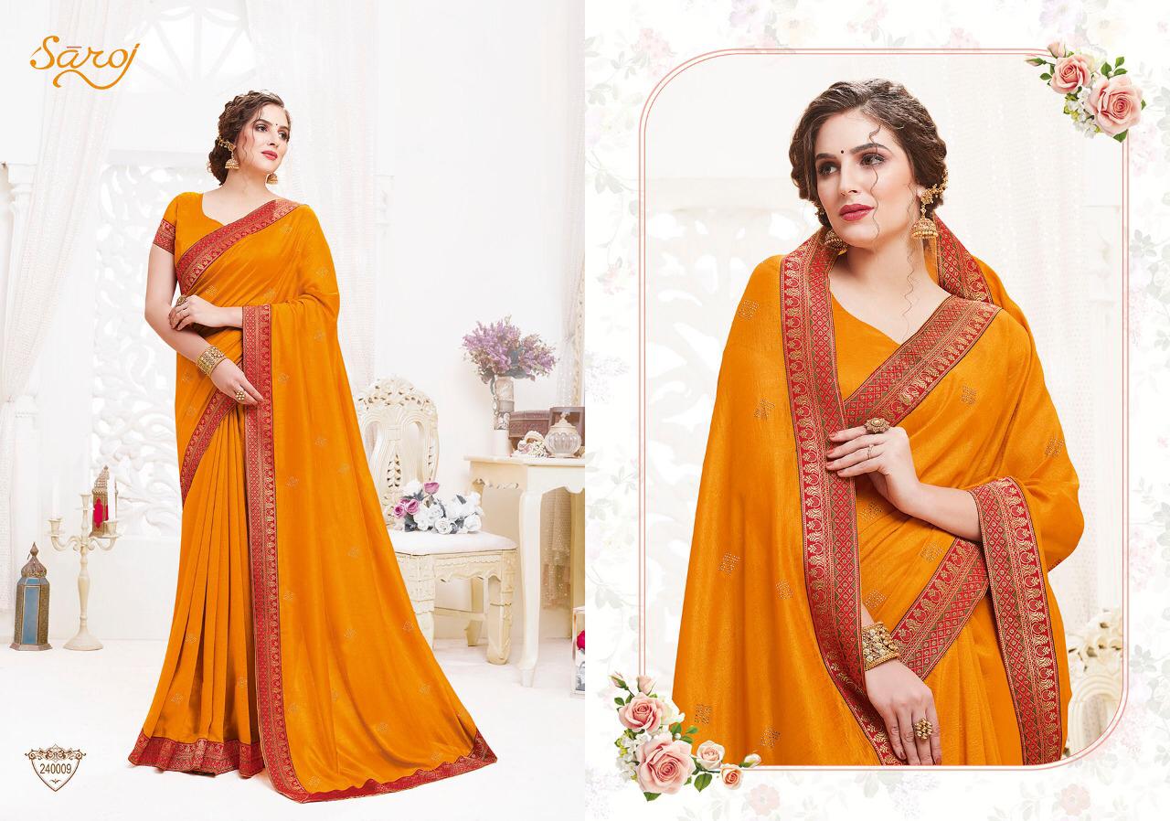 Saroj magical vol-2 stunning look attractive colors beautifull sarees